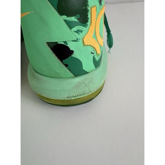 Nike KD VI Easter Basketball Shoes Men’s Sz 9 Green Orange 599424-303 NO INSOLES main image 12